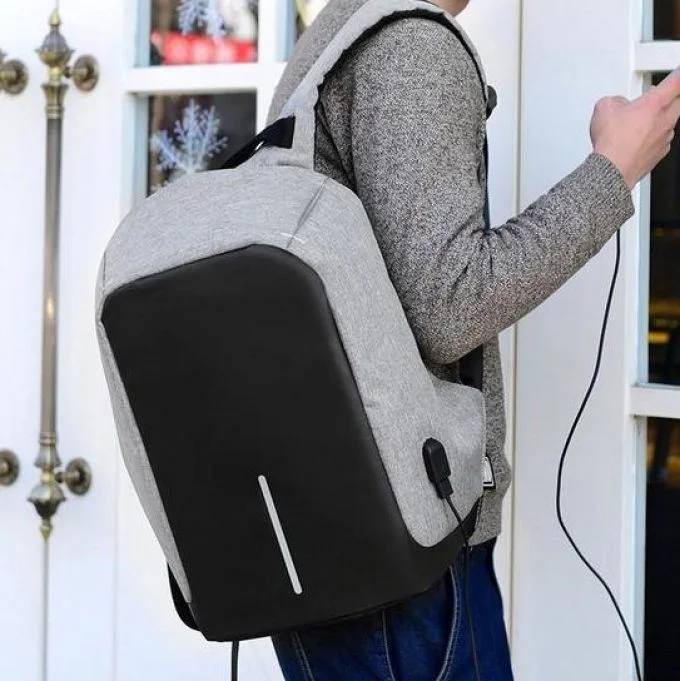 Gray helmet for bikers