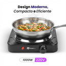 Fogão Elétrico Portátil 1 Boca 1000W