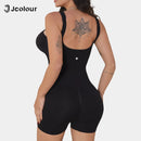 Kit 2 Sports Jumpsuit Academy Yoga Trendy Lift Butt