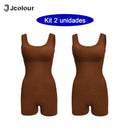 Kit 2 Sports Jumpsuit Academy Yoga Trendy Lift Butt