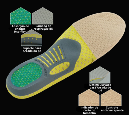 Palmilha Ortopédica Ortomax Pro® - Online USA Shops