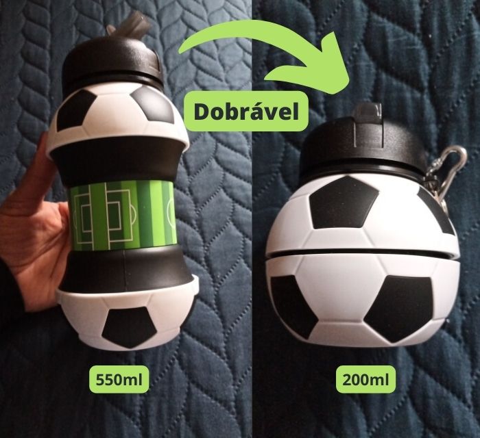 Garrafa de Bebidas - Squeeze Futebol