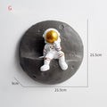 Astronauta de Parede Nordic Sculpture