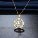 Colar Com Letra Gold Letter® -Letras de A até Z - Online USA Shops