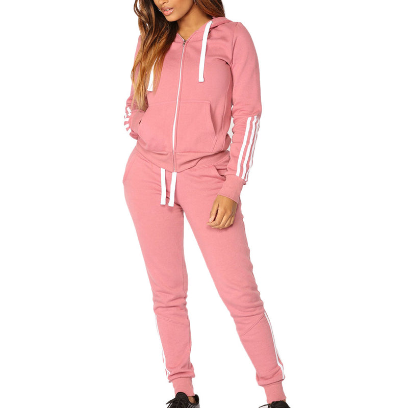 Conjunto Moletom feminino com 2 peças - Terno elegante HOODIES LADIE'S® - ONLINE USA SHOPS