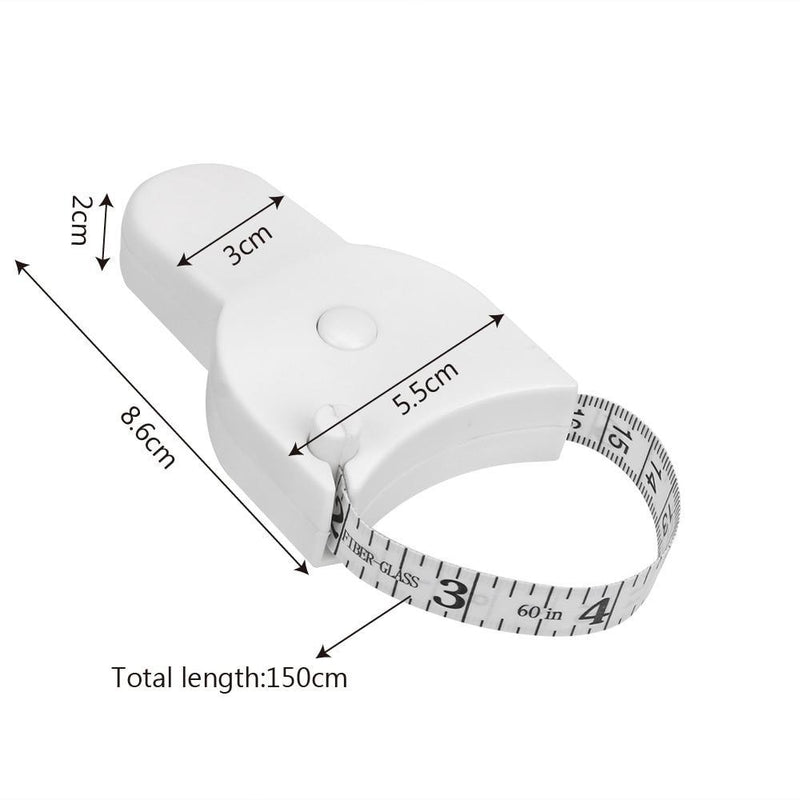 Fita Métrica Corporal Automática - Online USA Shops