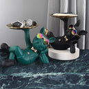 Estátua Bulldog Mordomo | Bandeja