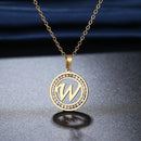 Colar Com Letra Gold Letter® -Letras de A até Z - Online USA Shops