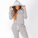 Conjunto Moletom feminino com 2 peças - Terno elegante HOODIES LADIE'S® - ONLINE USA SHOPS