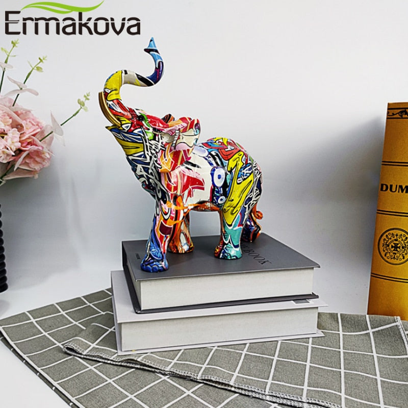 Escultura de Elefante Moderno