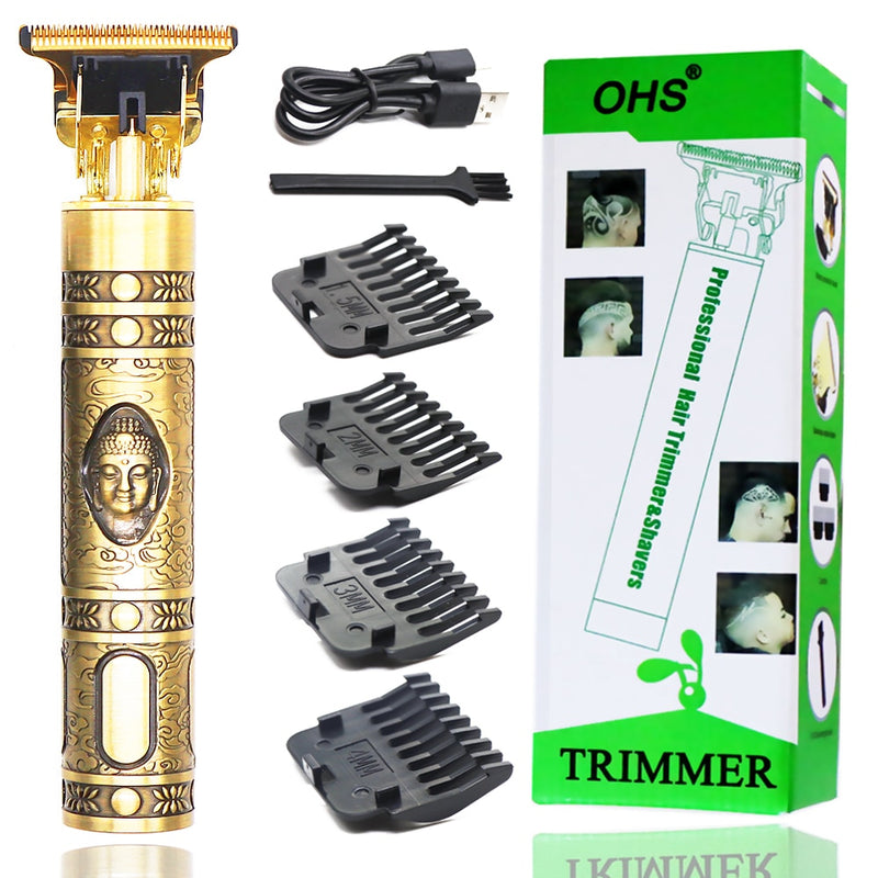 DRAGON GOLD MACHINE - A verdadeira Máquina Profissional de Cortar o Cabelo e Fazer a Barba