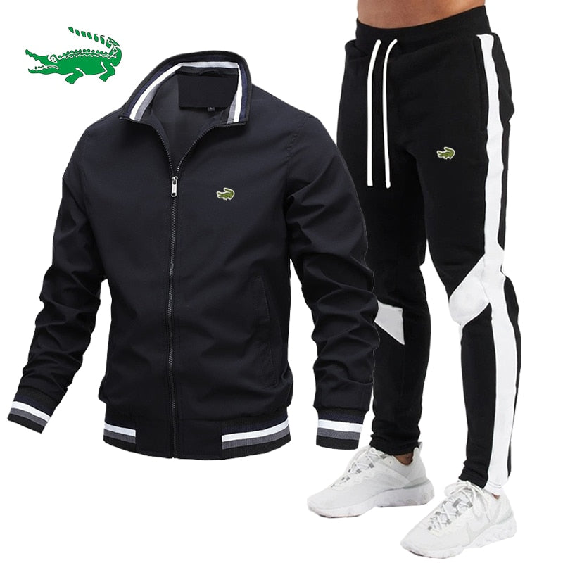 Jaqueta Lacoste + Brinde (Calça Preta Lacoste)