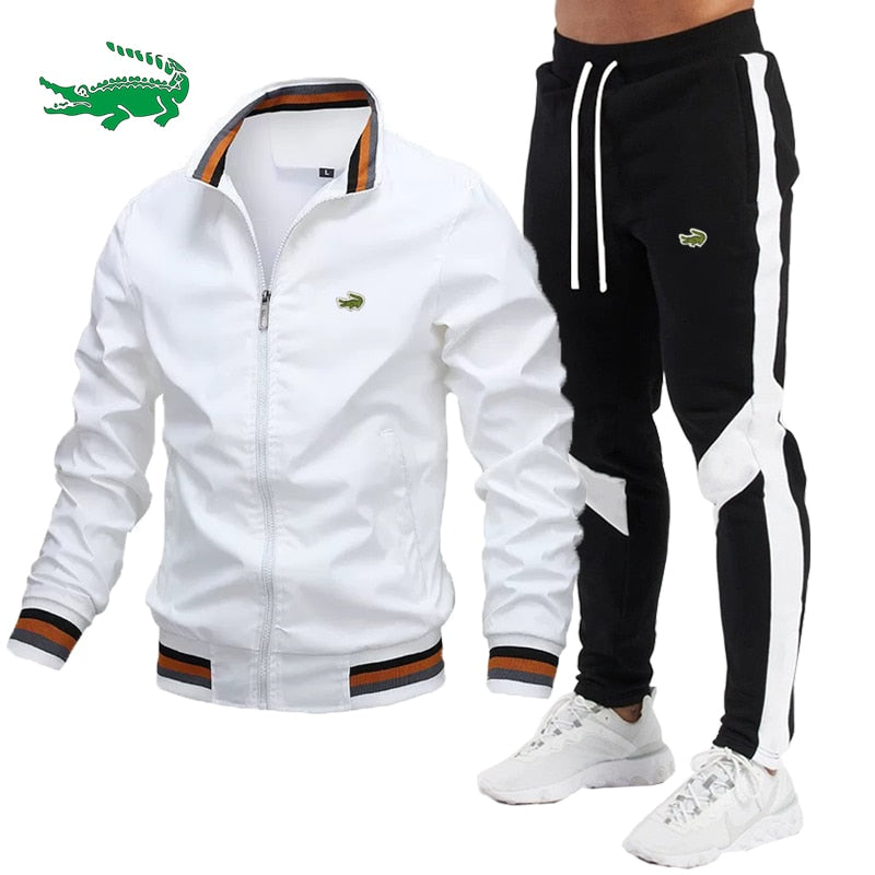 Jaqueta Lacoste + Brinde (Calça Preta Lacoste)