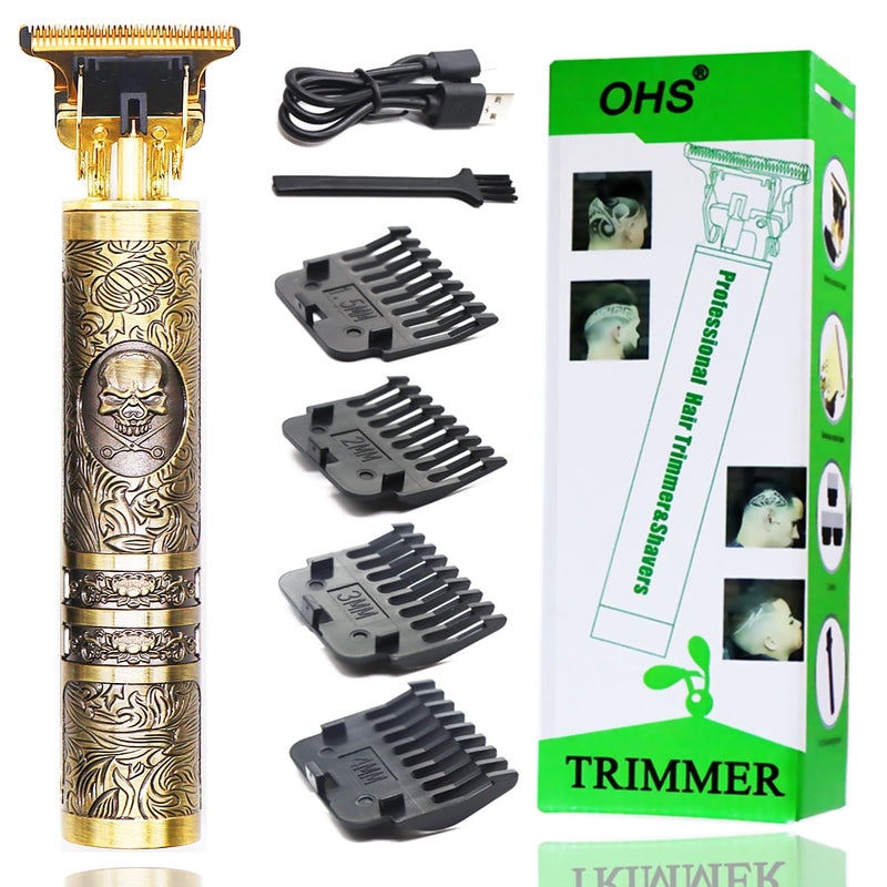 DRAGON GOLD MACHINE - A verdadeira Máquina Profissional de Cortar o Cabelo e Fazer a Barba