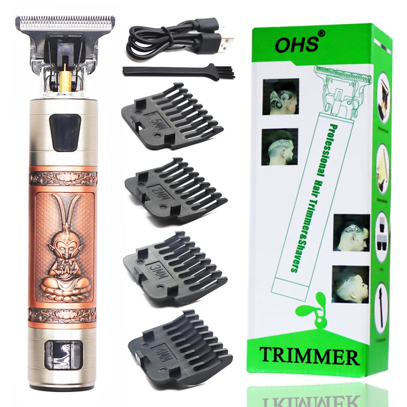 DRAGON GOLD MACHINE - A verdadeira Máquina Profissional de Cortar o Cabelo e Fazer a Barba