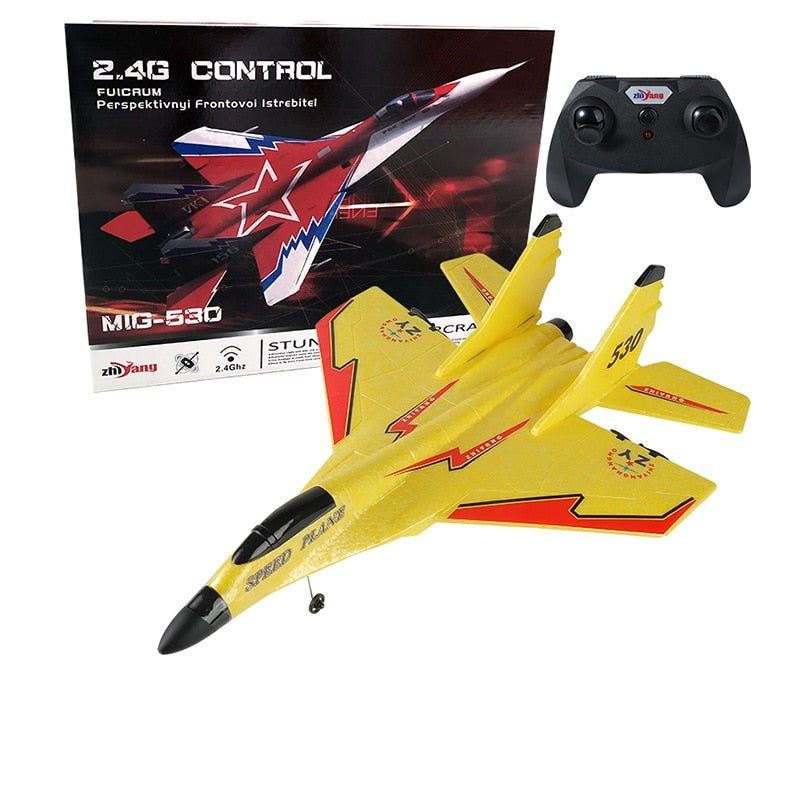 Avião Inquebrável de Controle Remoto Infantil Profissional - Aircraft