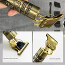 DRAGON GOLD MACHINE - A verdadeira Máquina Profissional de Cortar o Cabelo e Fazer a Barba