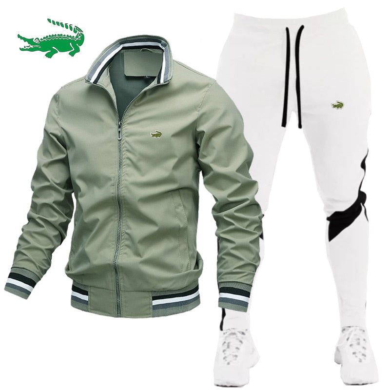 Jaqueta Lacoste + Brinde (Calça Preta Lacoste)