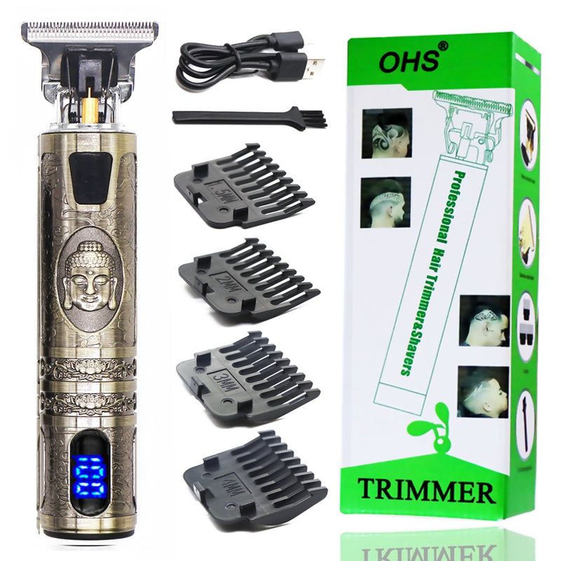 DRAGON GOLD MACHINE - A verdadeira Máquina Profissional de Cortar o Cabelo e Fazer a Barba
