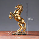 Escultura de Cavalo Vilead Gold
