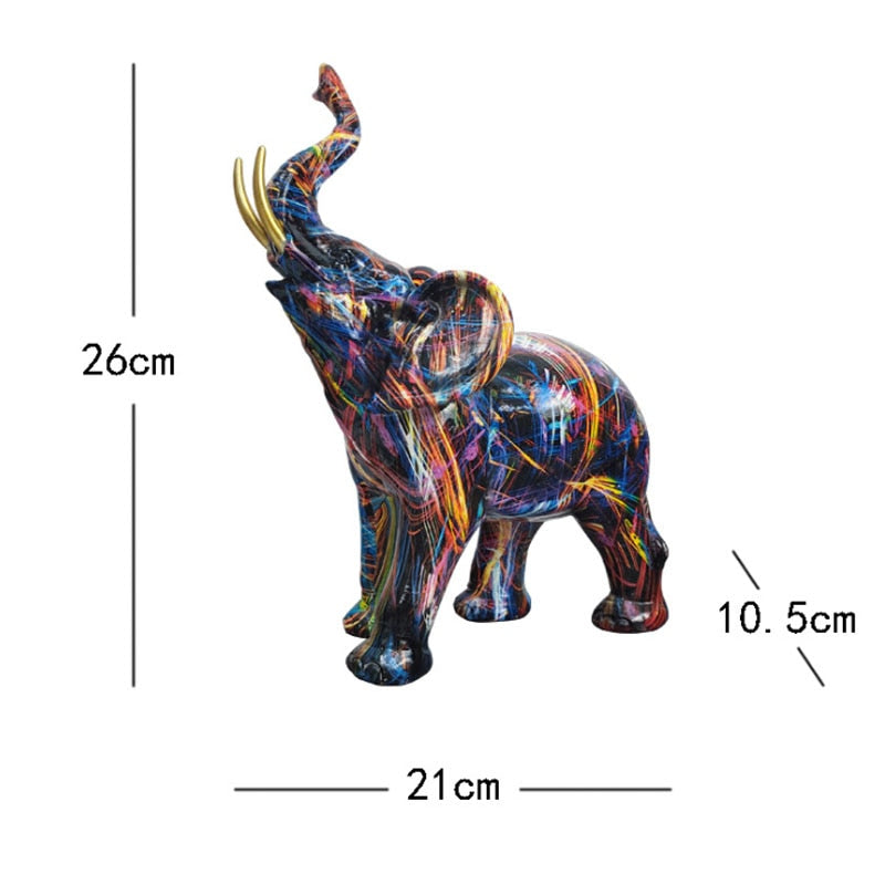 Escultura de Elefante Moderno