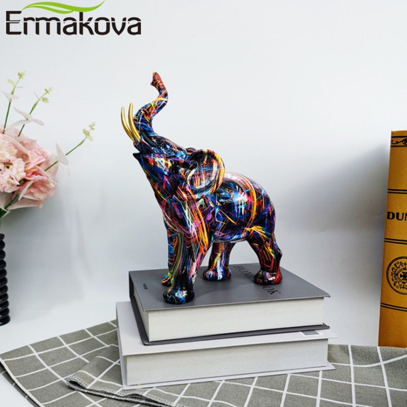 Escultura de Elefante Moderno