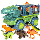 Carrinho Dinossauro Rex + Brinde (12 dinossauros)