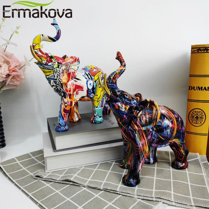 Escultura de Elefante Moderno