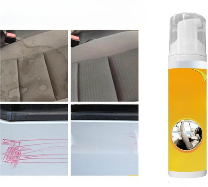 Espuma Eficiente Para Limpeza Pesada de Carros e Casa - Espuma Clean - Online USA Shops