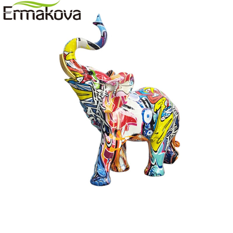 Escultura de Elefante Moderno