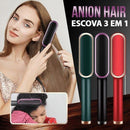 Anion Hair Escova Alisadora 3 em 1® - Alisa, Seca e Hidrata com luzes de Íons - Online USA Shops