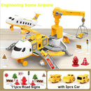 Avião de Brinquedo Airplane Toy - Kit Completo