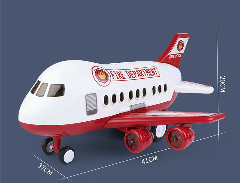 Avião de Brinquedo Puzzle Multifuncional