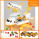 Avião de Brinquedo Puzzle Multifuncional
