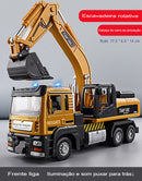 Carrinho De Construção Escavadeira De Brinquedo