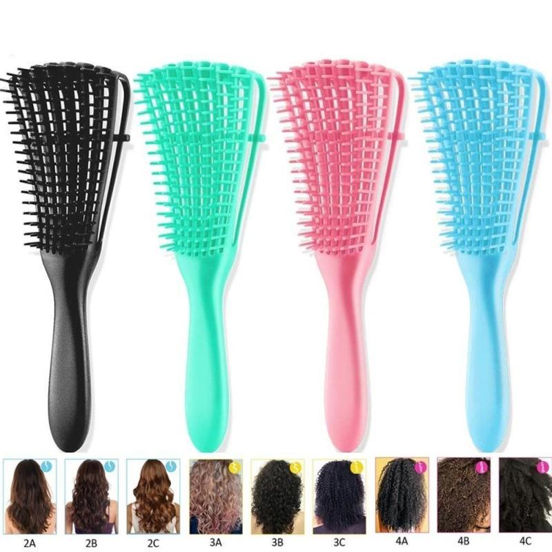 Escova para cabelos cacheados HAIR CURLY®- ONLINE USA SHOPS