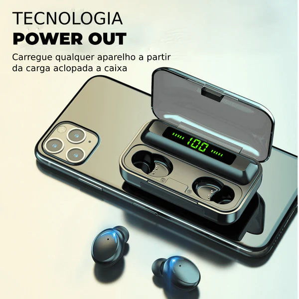 Fone Bluetooth à Prova D'água | AlfaPods