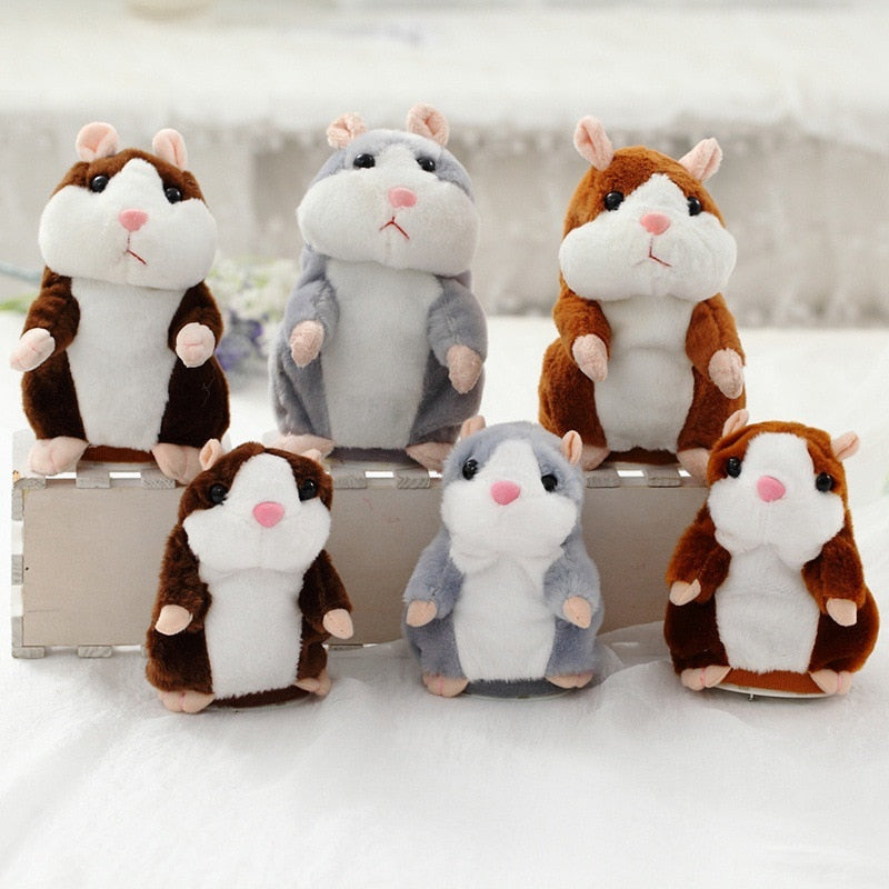 Hamster Pelúcia Falante