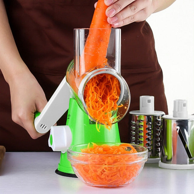 Cortador de Legumes Cut All ® - Aparelho Multifuncional 3 em 1 - Online USA Shops
